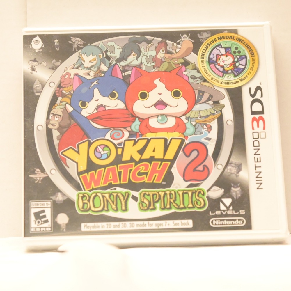 Yo-Kai Watch 2 Bony Spirits Nintendo 3DS‎ Factory Sealed New